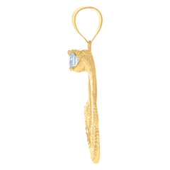 10kt Yellow Gold Mens Nugget Fashion Ring