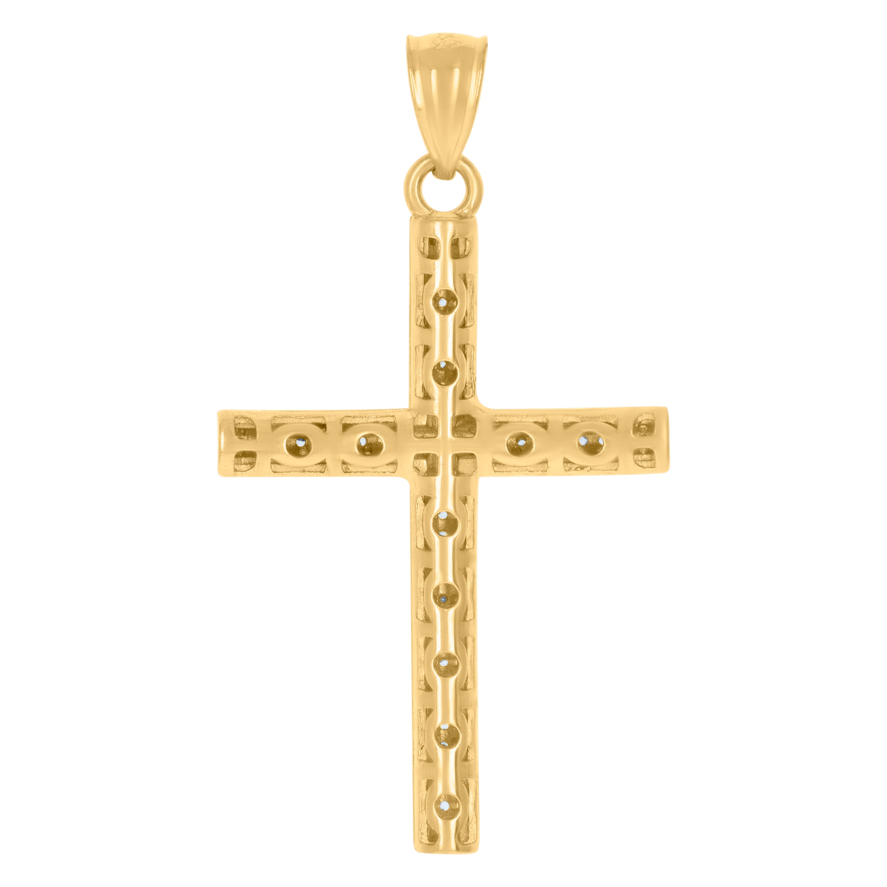 10kt Yellow Gold Mens St. Jude Religious Ring