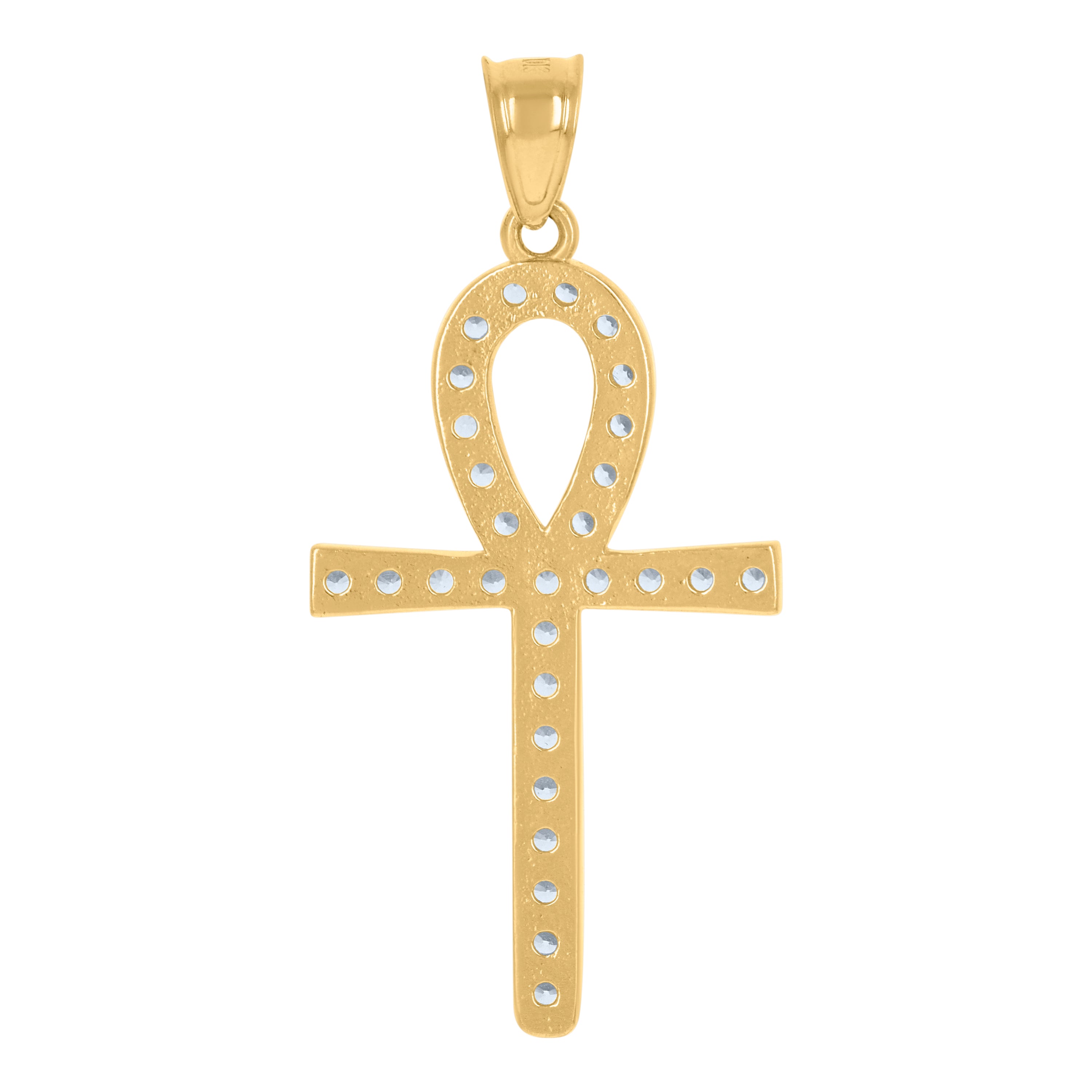 10kt Two-tone Gold Womens Greek Key Fashion Ring