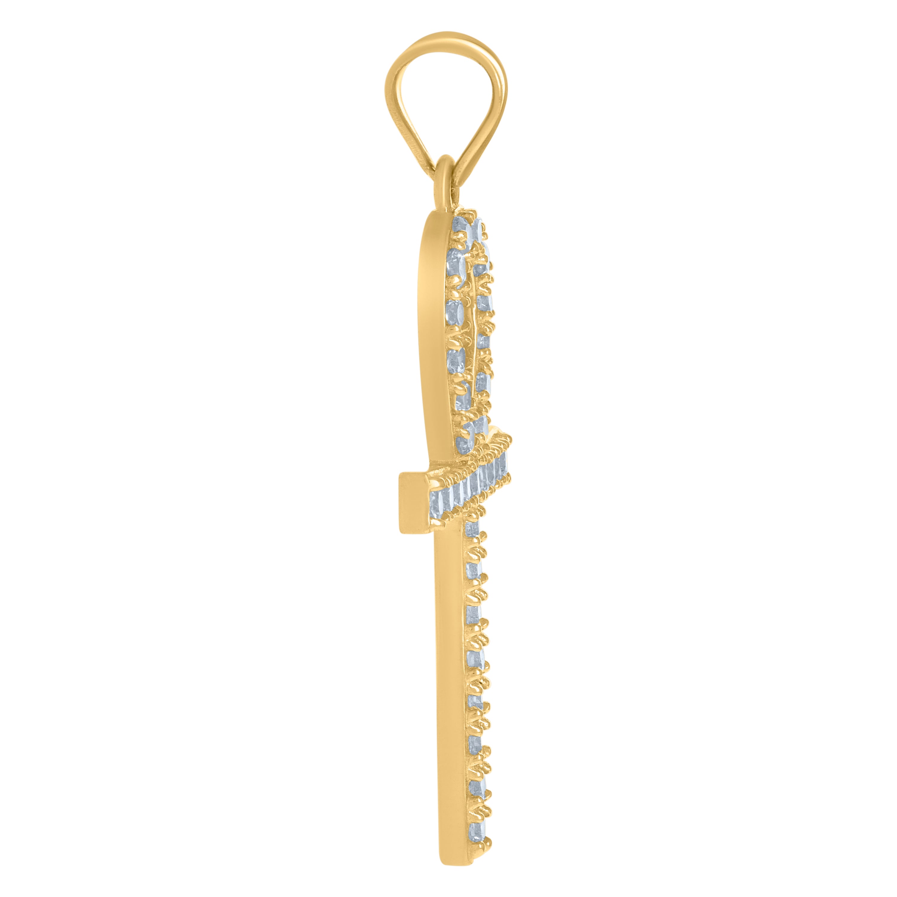 10kt Two-tone Gold Womens Greek Key Fashion Ring