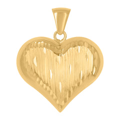 10kt Yellow Gold Unisex Cubic-Zirconia Cross Religious Pendant