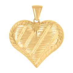 10kt Yellow Gold Mens St. Jude Religious Charm Pendant