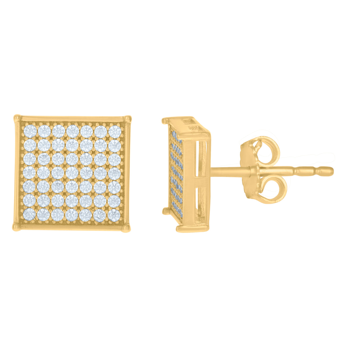 10kt Yellow Gold Mens Nugget Fashion Rings