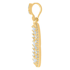 10kt Yellow Gold Mens Nugget Stud Earrings