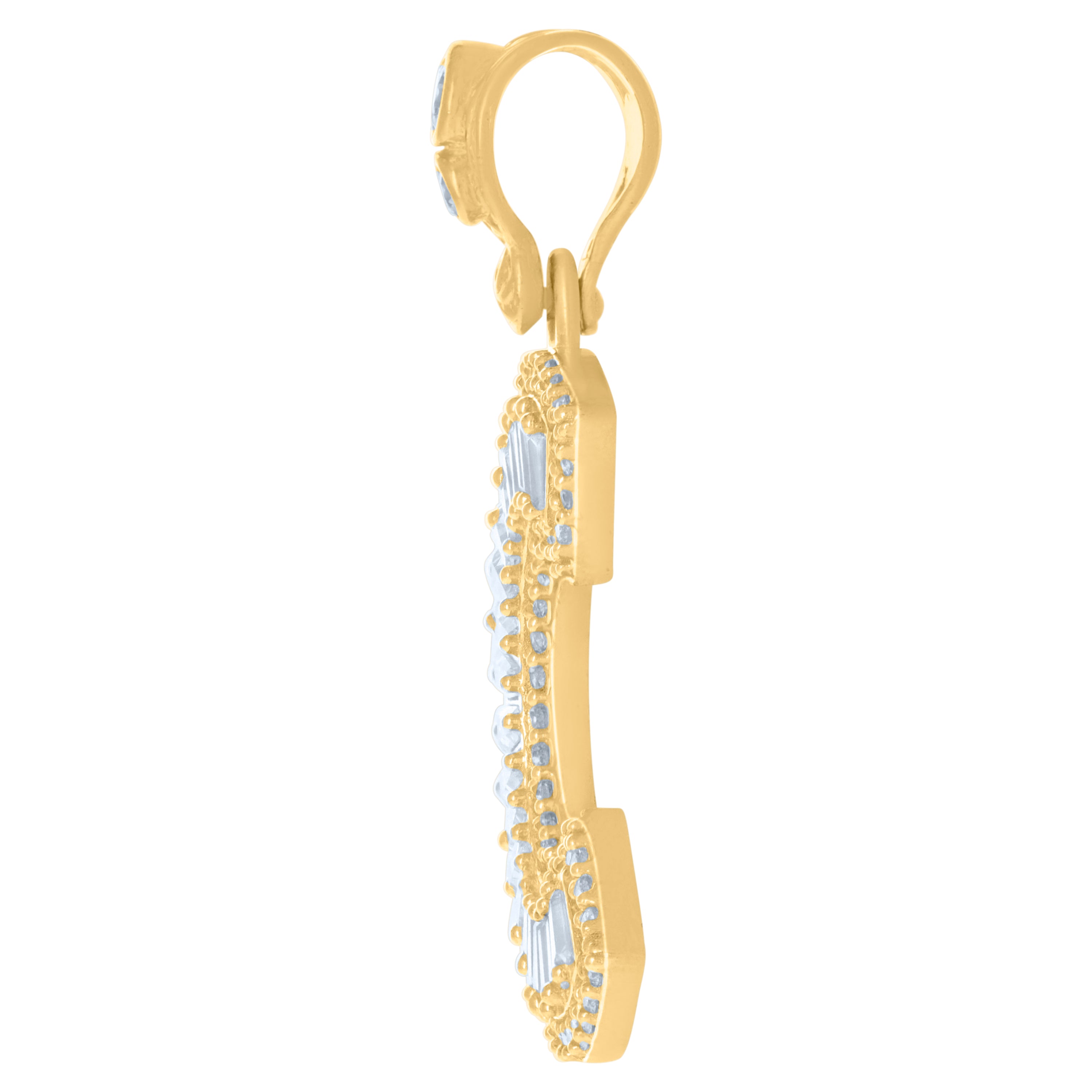 10kt Yellow Gold Mens Nugget Stud Earrings