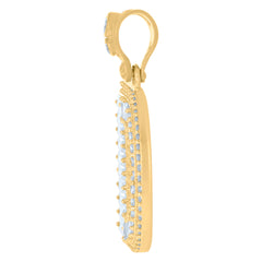 10kt Yellow Gold Mens Nugget Textured Band Ring