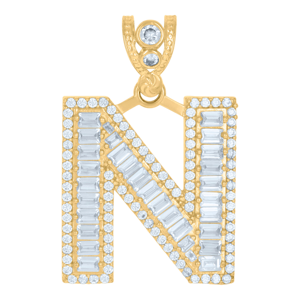 10kt Yellow Gold Mens Pharaoh Egyptian Charm Pendant