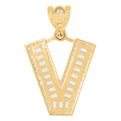 10kt Yellow Gold Mens Pistol Weapon Charm Pendant