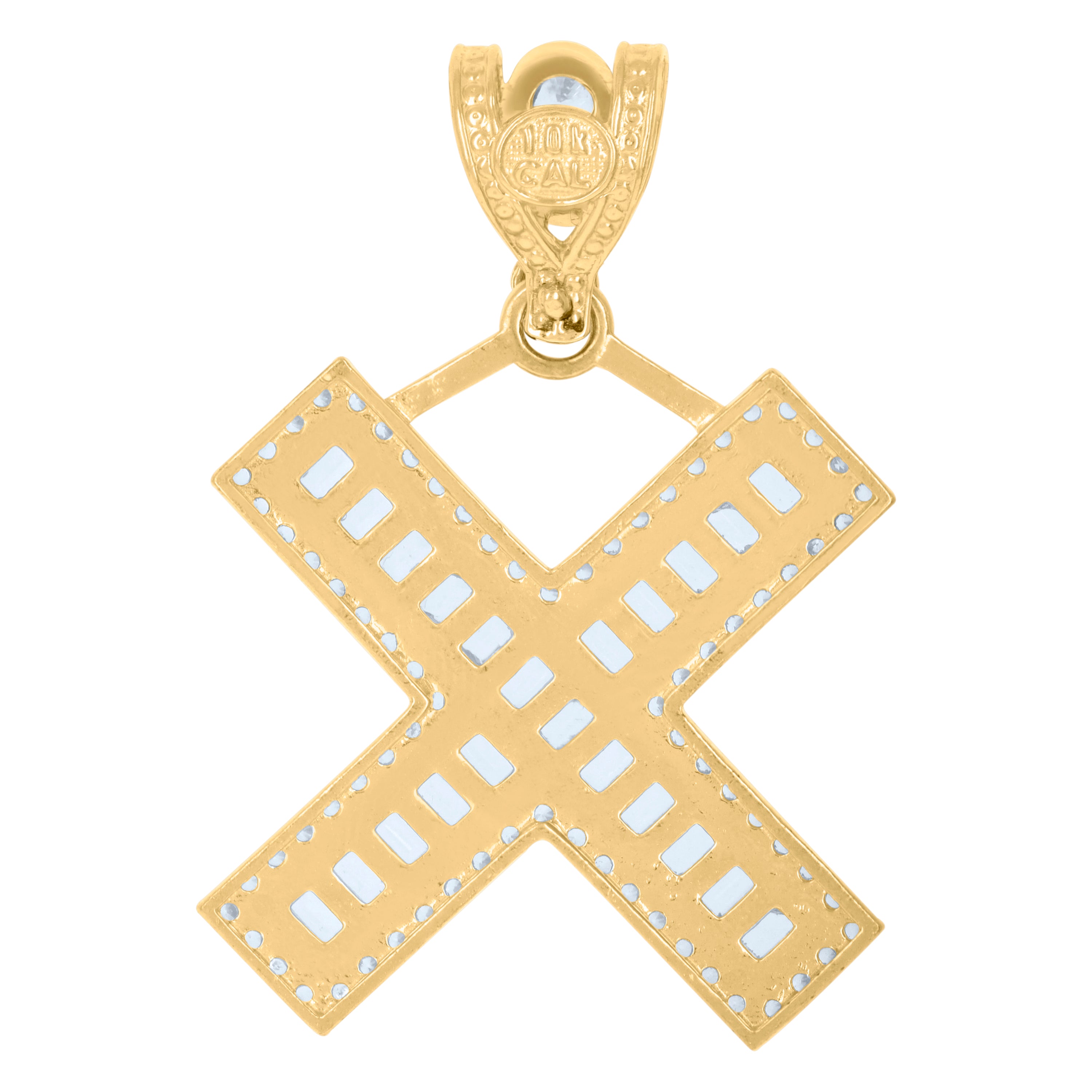 10kt Yellow Gold Mens Playing Cards Gambling Ring