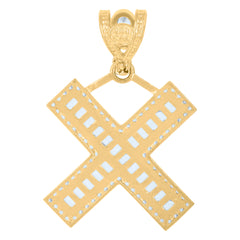 10kt Yellow Gold Mens Playing Cards Gambling Ring