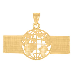 10kt Yellow Gold Mens Star Of David Religious Symbol Charm Pendant
