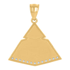 10kt Yellow Gold Baby Cubic-Zirconia Fashion Ring