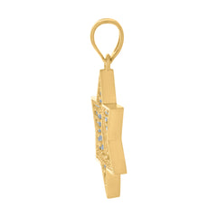 10kt Yellow Gold Childs Cubic Zirconia CZ Baby Band Ring