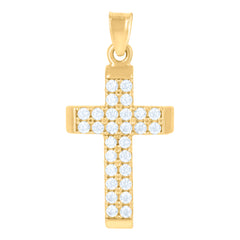 10kt Yellow Gold Baby Cubic-Zirconia Fashion Ring