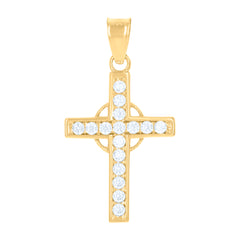 10kt Yellow Gold Baby Cubic-Zirconia Fashion Ring