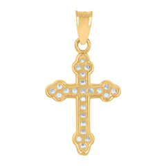 10kt Yellow Gold Baby Cubic-Zirconia Fashion Ring