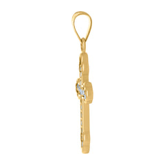 10kt Yellow Gold Baby Cubic-Zirconia Fashion Ring