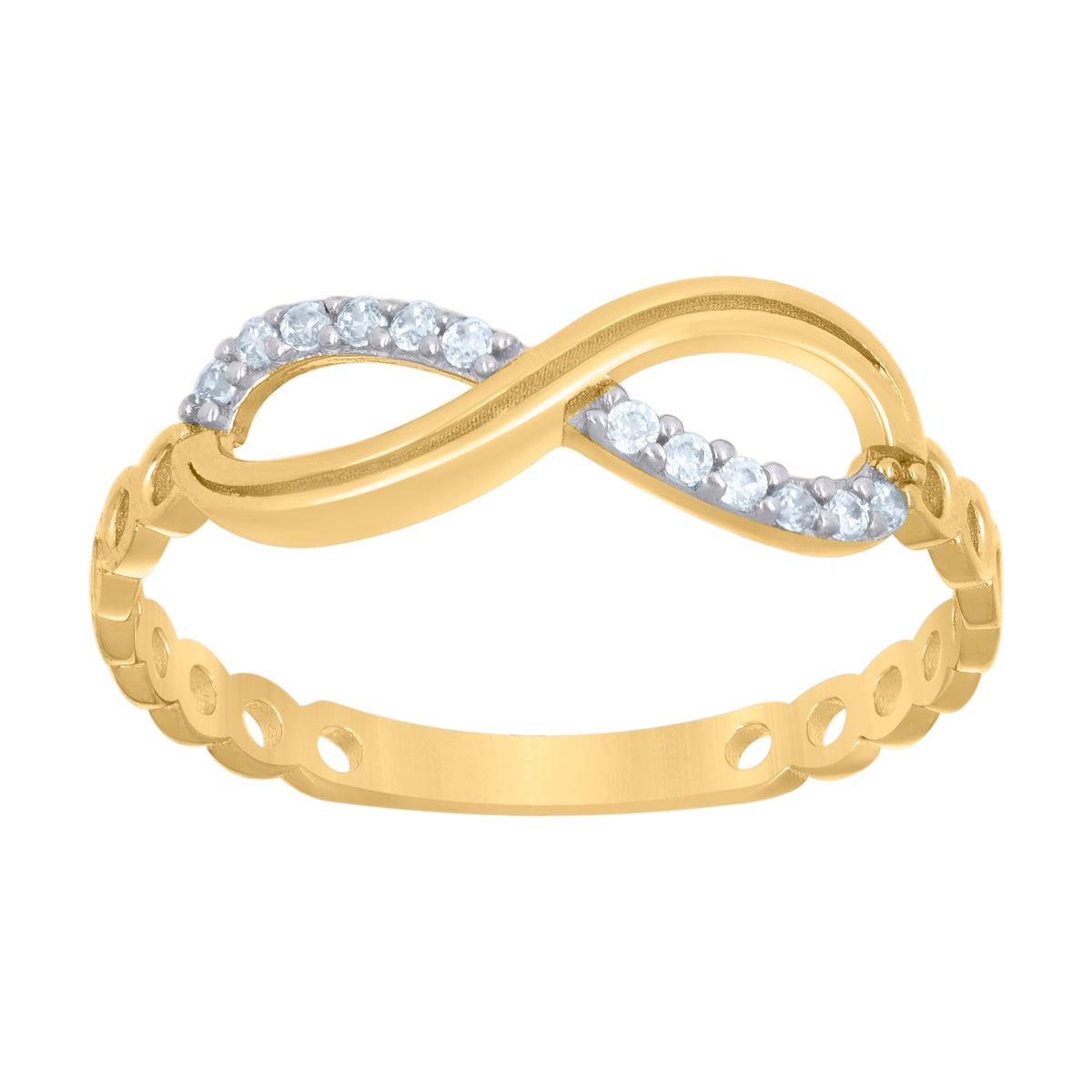 10kt Yellow Gold Unisex Diamond-Cut Initial Letter B Charm Pendant