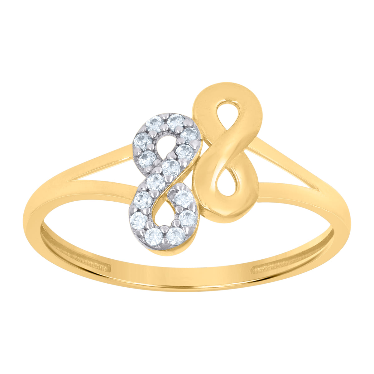10kt Yellow Gold Unisex Diamond-Cut Initial Letter G Charm Pendant