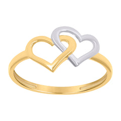 10kt Yellow Gold Unisex Diamond-Cut Initial Letter R Charm Pendant
