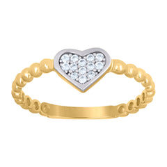 10kt Yellow Gold Unisex Diamond-Cut Initial Letter W Charm Pendant