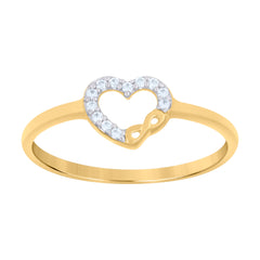 10kt Yellow Gold Unisex Diamond-Cut Initial M Charm Pendant