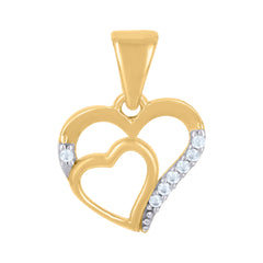 10kt Yellow Gold Unisex Cross Religious Charm Pendant