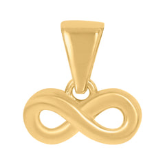 10kt Yellow Gold Womens Love Symbol Infinity Charm Pendant