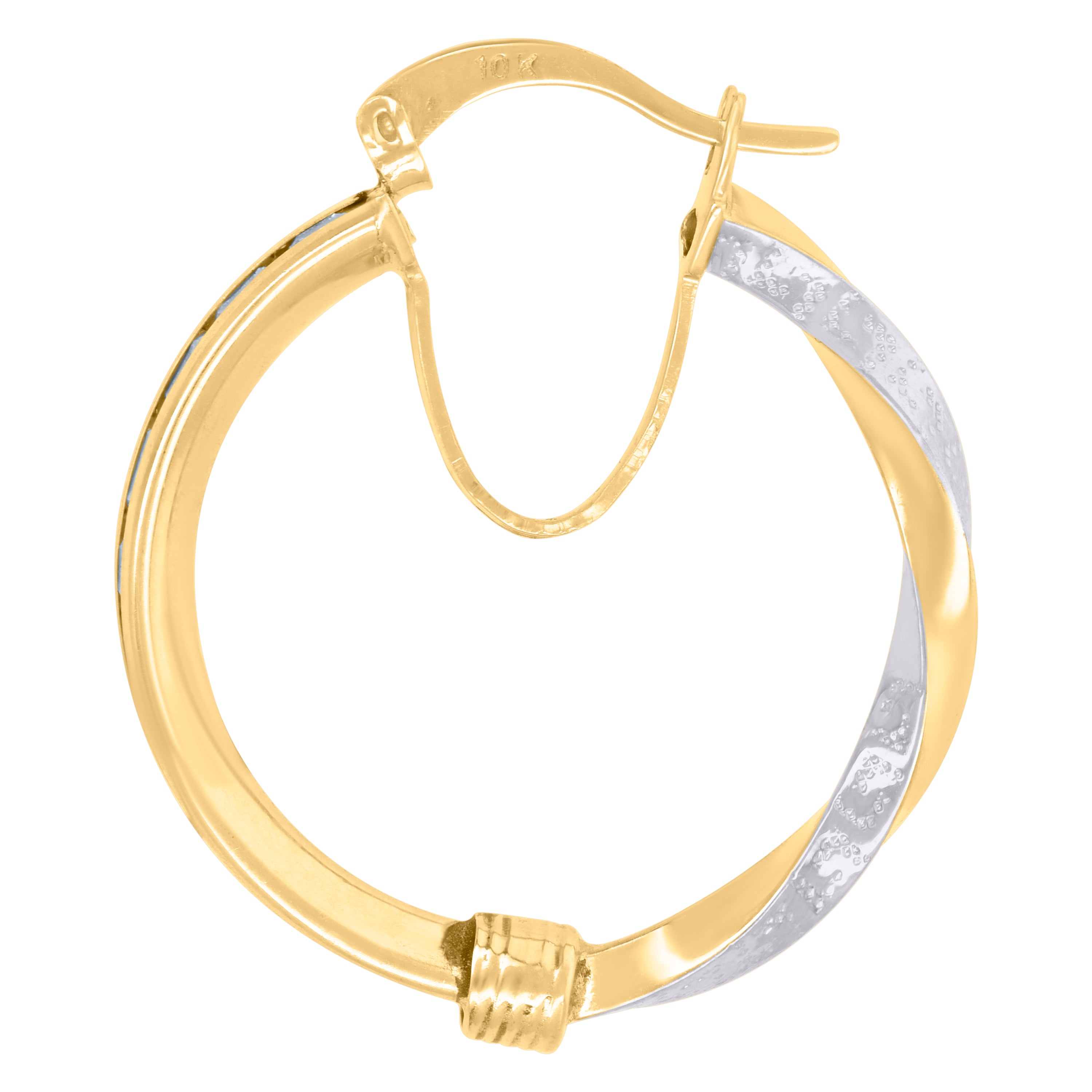 10kt Yellow Gold Unisex Cross Religious Charm Pendant