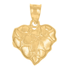 10kt Yellow Gold Unisex Cubic-Zirconia Cross Religious Charm Pendant