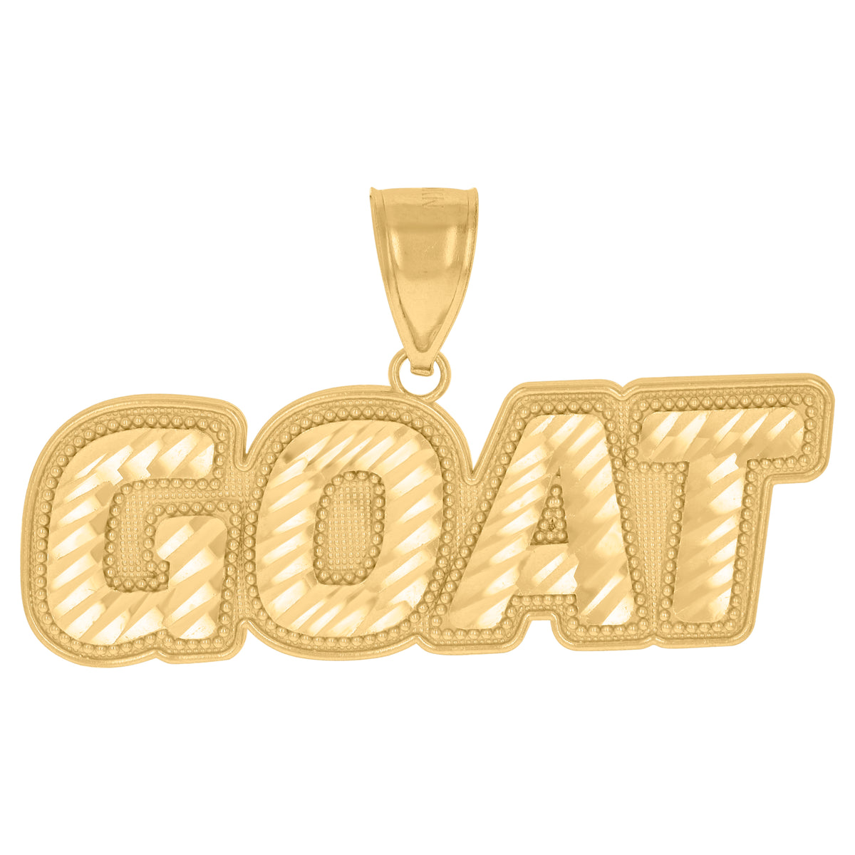 10kt Yellow Gold Mens Zodiac Sign Leo Lion Charm Pendant