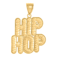 10kt Yellow Gold Mens Zodiac Sign Leo Lion Charm Pendant