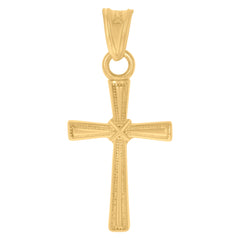 10kt Two-tone Gold Womens Cubic-Zirconia Love Symbol Infinity Charm Pendant