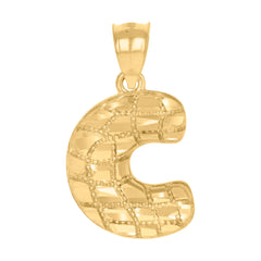 10kt Yellow Gold Mens Women Cubic Zirconia Angel Wings Religious Charm Pendant
