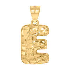 10kt Yellow Gold Mens Women Cubic Zirconia Charm Pendant