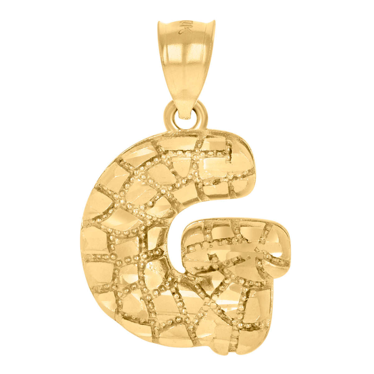 10kt Yellow Gold Mens Women Cubic Zirconia Cross Religious Charm Pendant