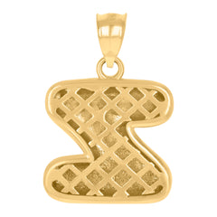 10kt Yellow Gold Mens Wine Bottle Rich Fashion Charm Pendant