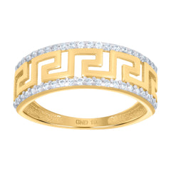 10kt Two-tone Gold Unisex INRI Crucifix Cross Religious Charm Pendant