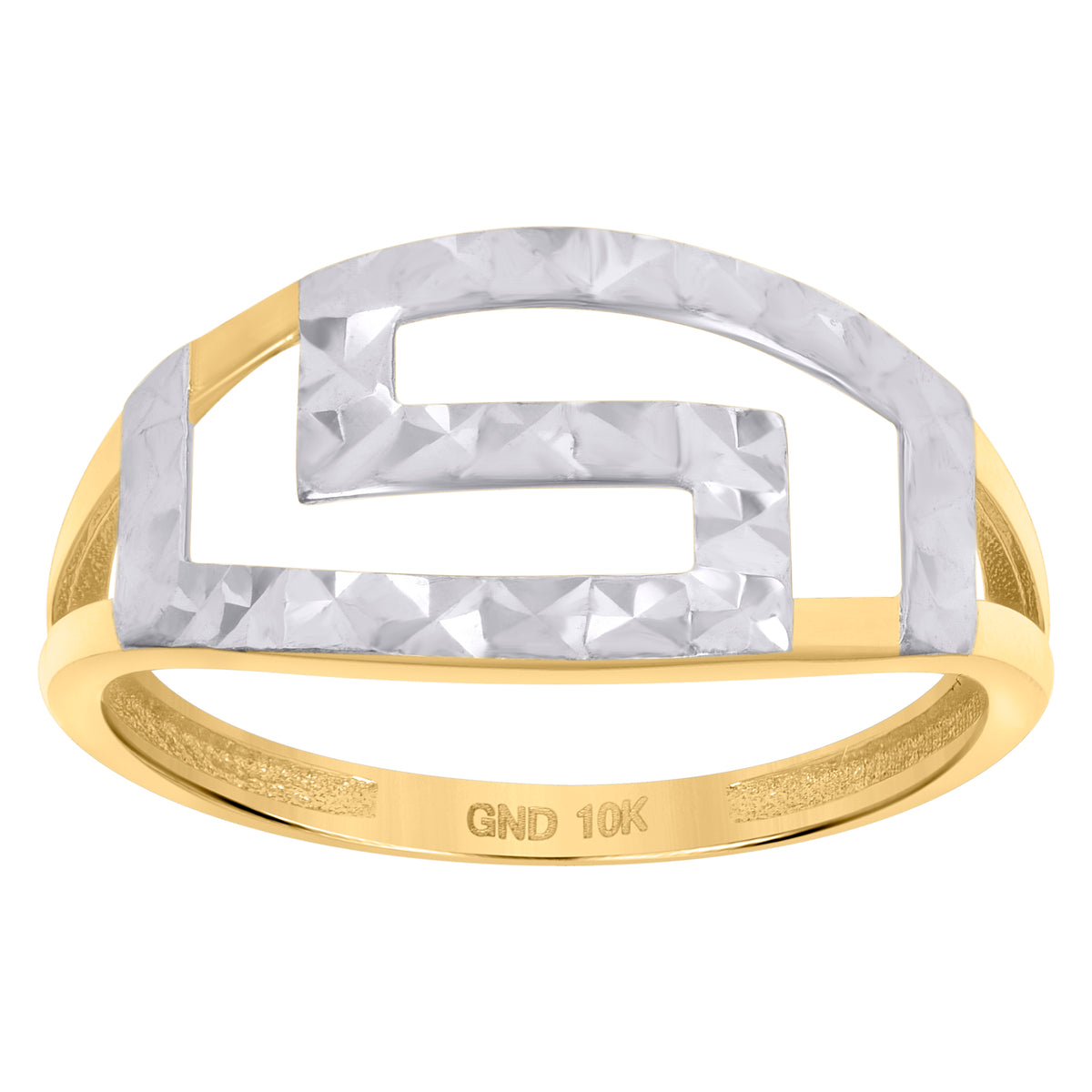 10kt Two-Tone Gold Womens Baguette Cubic-Zirconia Textured Twisted Hoops Huggies Earrings