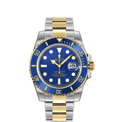 Rolex Submariner Date 40mm 2-Tone 18k Yellow Gold & Stainless Steel Blue Bezel & Dial 116613LB