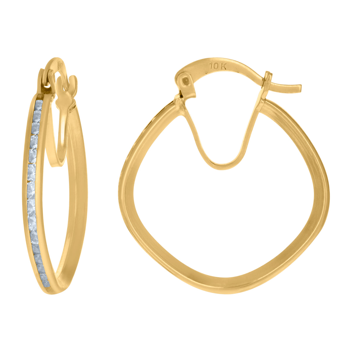10kt Yellow Gold Unisex Textured Initial Letter E Charm Pendant