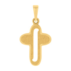 10kt Two-tone Gold Mens Medusa Egyptian Fashion Charm Pendant