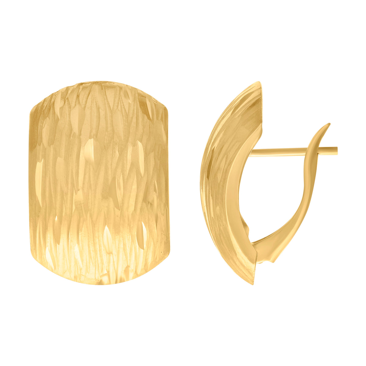10kt Yellow Gold Womens Fashion Bangle