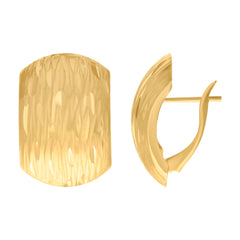 10kt Yellow Gold Womens Fashion Bangle
