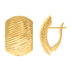 10kt Yellow Gold Womens Fashion Bangle