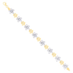 10kt Two-tone Gold Unisex INRI Crucifix Cross Religious Charm Pendant