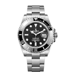 Rolex Submariner Date 41mm Ceramic Stainless Steel Black Bezel and Dial 126610LN