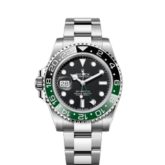 Rolex GMT-Master II 40mm Black Dial & Bezel Oyster Stainless Steel Watch 126720VTNR