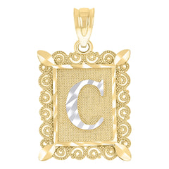 10kt Tri-Color Gold Unisex Cubic Zirconia Cubic-Zirconia Lady Of Loreto Religious Oval Charm Pendant