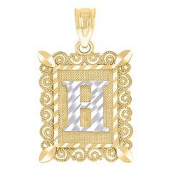 10kt Tri-Color Gold Unisex Cubic Zirconia Cubic-Zirconia Religious Oval Charm Pendant